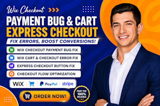 do wix checkout payment bug error fix, wix cart express checkout button fix
