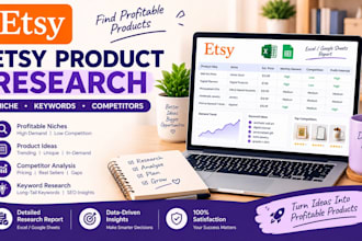 research profitable etsy niches and product ideas