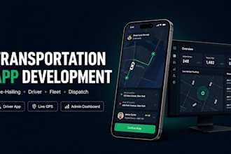 develop chauffeur, ride hailing, airport transfer, driver tracking, shuttle app