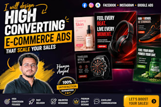 design high converting e commerce ads that scale your sales