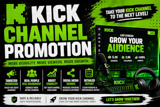 kick promotion twitch promotion kick streamer