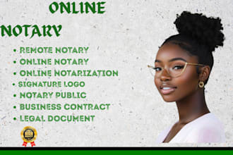 notarize your documents online as a remote notary public, usps form 1583