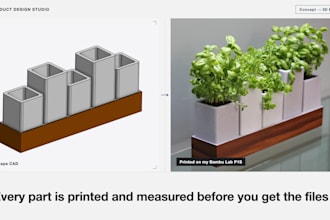 design functional 3d printable parts and stl files in onshape