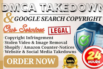 file dmca takedown notice for copyright infringement and content removal
