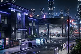 design unique mlo interiors, maps, and props tailored for fivem