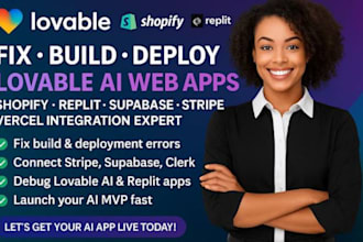 build lovable ai apps with supabase, shopify, claude ai, and openai integration