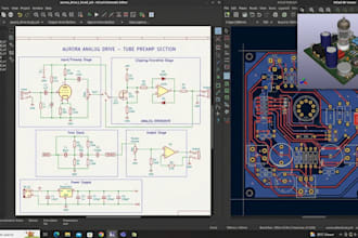 design custom guitar pedal, tube amplifier, preamp and analog audio circuit