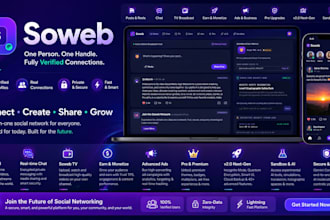 develop a modern responsive web application