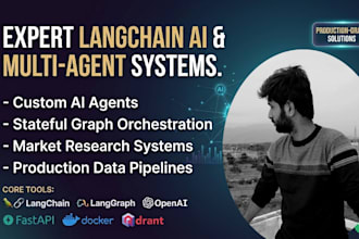 build custom ai agents and multi agent systems using langchain