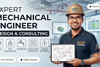 do hvac, fire, plumbing design, cleanroom, energy modeling