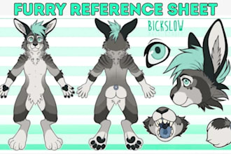 draw furry art, fursona, furry character, anthro character and furry oc