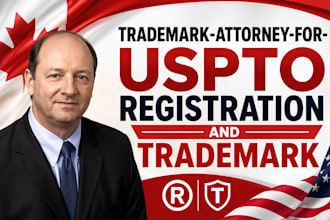 be your trademark attorney for uspto, registration, and trademark