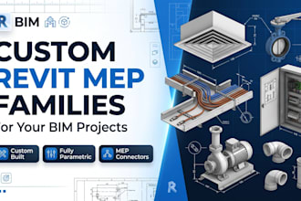 create custom revit mep families for your bim projects