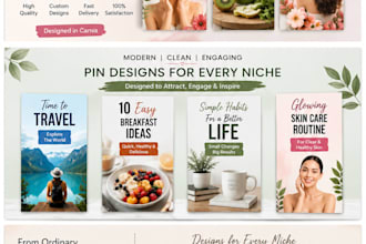 design eye catching pinterest pins in canva