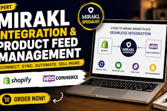 integrate shopify woocommerce with mirakl marketplace