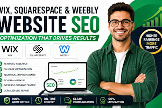 do wix seo squarespace design and weebly redesign optimization