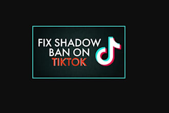 fix tiktok shadow ban, tiktok appeal, fix shadowbans issues with diagnose audit