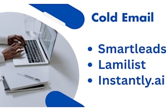 set up cold email campaigns and infrastructure in smartlead or instantly ai
