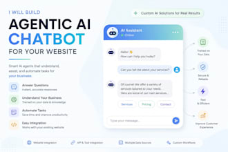 build an agentic ai chatbot for your website