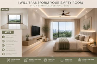 create realistic ai interior design concepts for your space