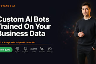 build a custom ai chatbot trained on your documents and knowledge base