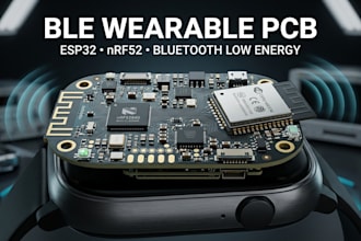 design ble wearable hardware with esp32 nrf52 and bluetooth low energy pcb