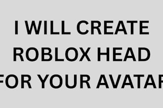 create a roblox head for your avatar