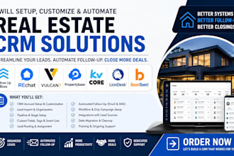 build follow up boss rechat vulcan7 propertybase kvcore liondesk boomtown CRM