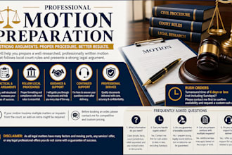 prepare your family law motions documents