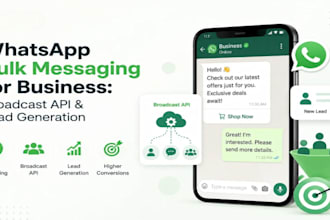 do whatsapp marketing, bulk sms, whatsapp api campaign and lead generation