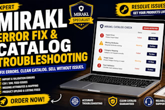 fix mirakl product import errors catalog issues and listing problems