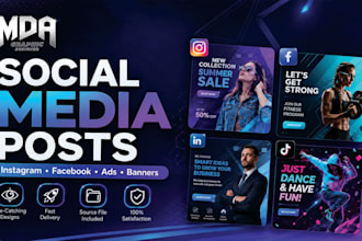design social media post