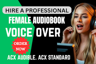 professionally record phone IVR, voicemail, hold on message with a female voice