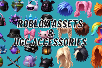 create roblox assets roblox ugc accessories layered clothing low poly 3d model
