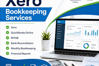 xero bookkeeping, bank reconciliation, and bookkeeping