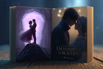 dark romance and romantic suspense book cover design