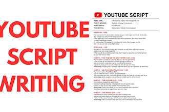 write compelling documentary scripts with deep research