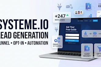 build german systeme io, landing page sales funnel, website systeme landing page