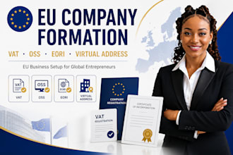 do eu company formation, eu vat registration, oss and eori, and virtual address