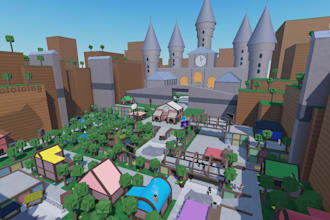 build custom roblox maps, roblox cities, roleplay maps and game environment