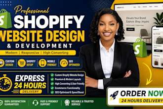 build shopify store, shopify dropshipping or ecommerce, shopify plus developer