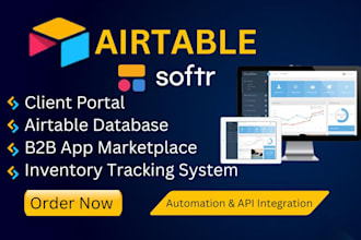 be your airtable and softr expert for database and automation