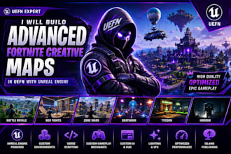 build advanced fortnite creative maps in uefn with unreal engine