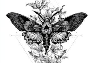 design professional tattoo and custom tattoo