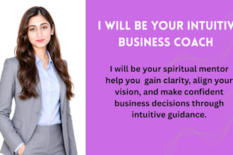 provide intuitive business coaching