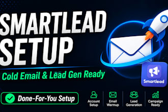 setup smartlead for cold email outreach lead generation