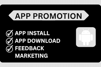 promote ios, mobile app with real signup android dating app marketing feedback