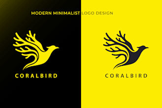 do a scalable modern minimalist business logo design