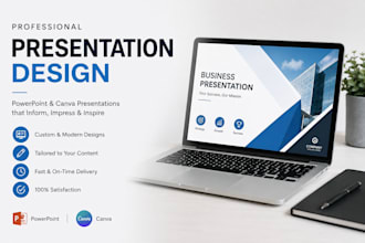 design professional powerpoint and canva presentations