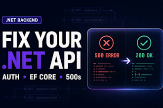 debug and fix asp net core web API bugs